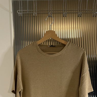 Pull&Bear Midikleid beige