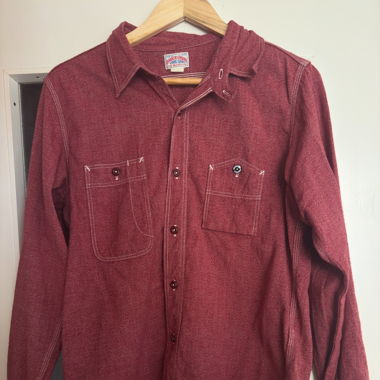 The Real Mccoys Chambray Hemd