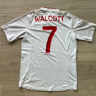 2012-13 England Home Shirt Walcott #7 Size M