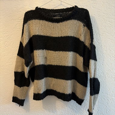 Pull à rayures Zara Knit