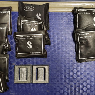 Poids de plongée Scubapro, prix par kg
