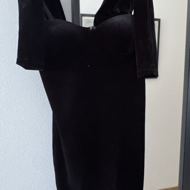 Black Velvet Dress