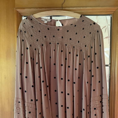 Langarm Bluse