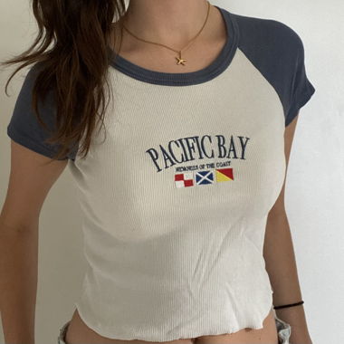Pacific Bay Crop Top