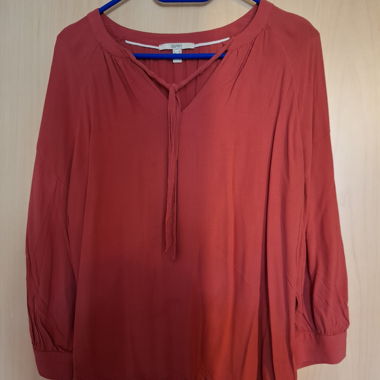 Blusa Esprit, vieux rose