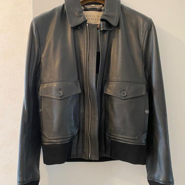 Giacca in pelle Burberry