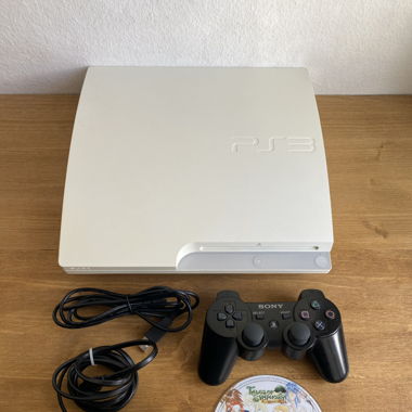 Playstation 3 Slim, 320 GB, weiss
