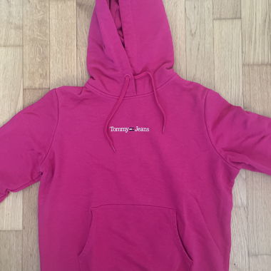 Felpa Tommy Jeans rosa