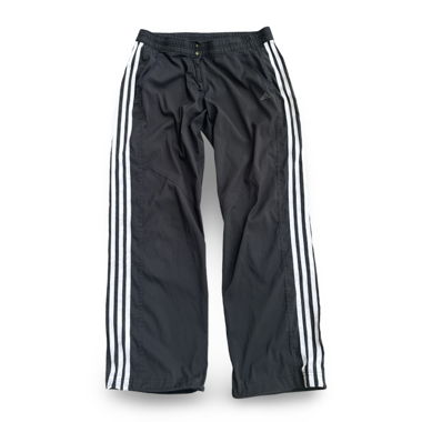 Pantalon de survêtement Adidas noir années 2000 Y2K