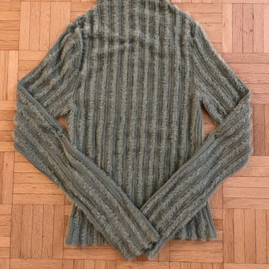 Even&Odd green roll-neck sweater