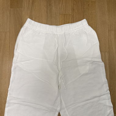 Weisse Casual Hose