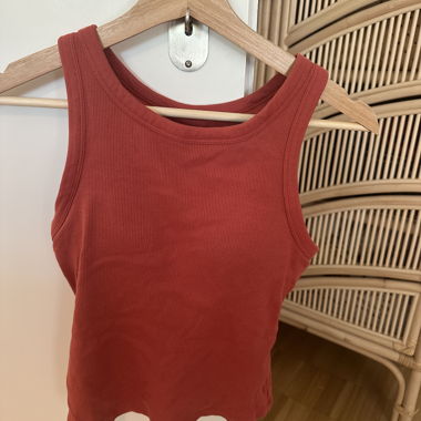 Haut en coton Uniqlo avec soutien-gorge intégré Gr. S