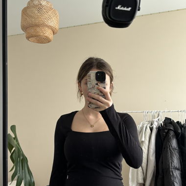 Longsleeve noir
