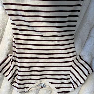 T-shirt à manches longues rayé Tommy Hilfiger XS