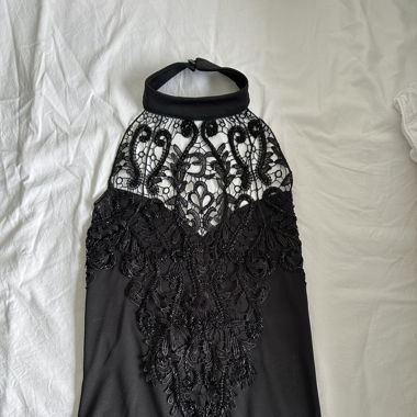 Top mit Glitzerspitze