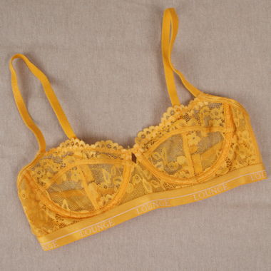 Soutien-gorge Lounge, Blossom Balcony, Taille 75D, Jaune