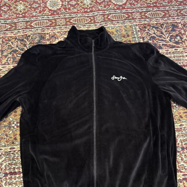 Sean John Classic Logo Velours Trackjacket