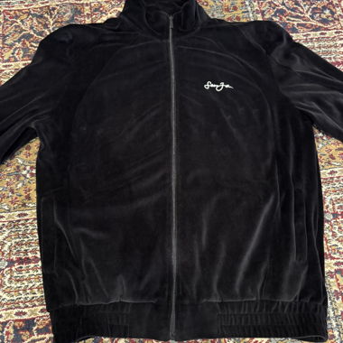 Sean John Classic Logo Velours Trackjacket