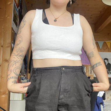 H&M cropped tank