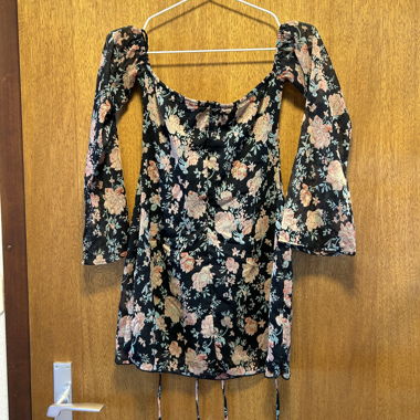 Robe à fleures