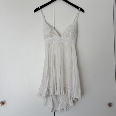 Weisses Sommerkleid