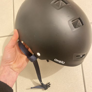 Casque vélo/trottinette Oxelo noir