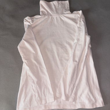 Pinker Rollkragenpullover