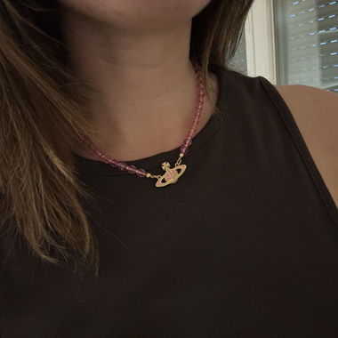 Vivienne Westwood - Pinkes Halskette