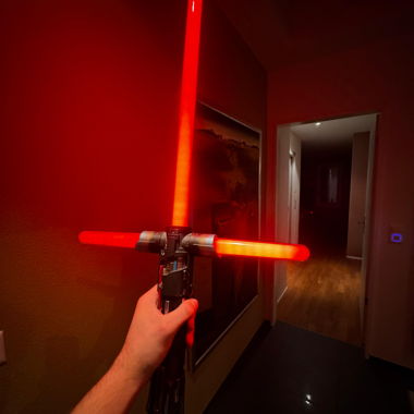 Spada laser Kylo Ren Force FX Black Series