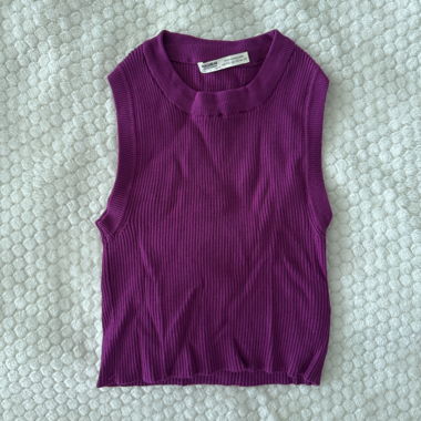 Pull&Bear pink sleeveless top