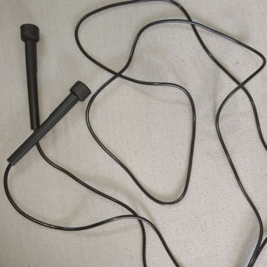 Corde à sauter noire