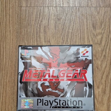 PS1 Metal Gear Solid 