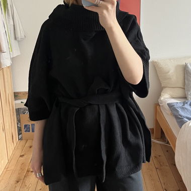 Poncho pullunder 