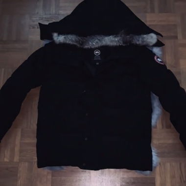 Parka Canada Goose schwarz