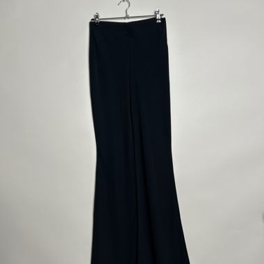 Pantaloni svasati neri ZARA