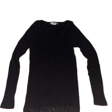 Long sleeve mit Spitze
