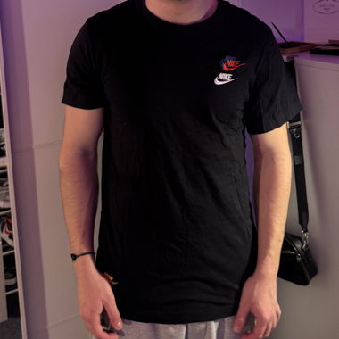 Nike-T-Shirt schwarz Grösse S