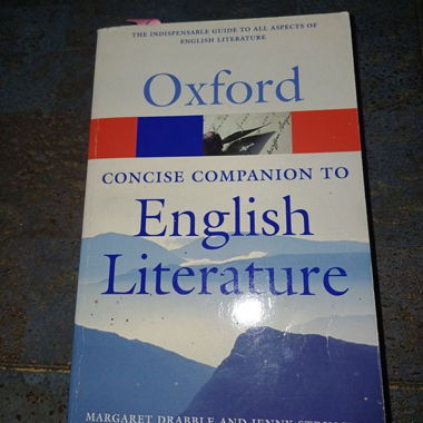 Oxford Companion English Literature