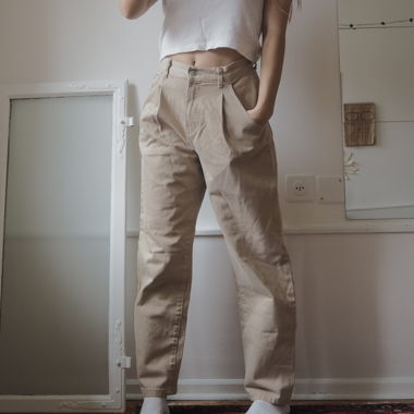 Beige Pants