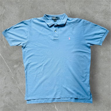 Vintage Ralph Lauren Poloshirt -Grösse XL- Blau