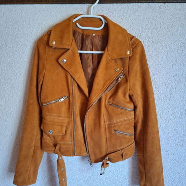 Braune Jacke