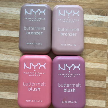 NYX buttermelt blush & bronzer