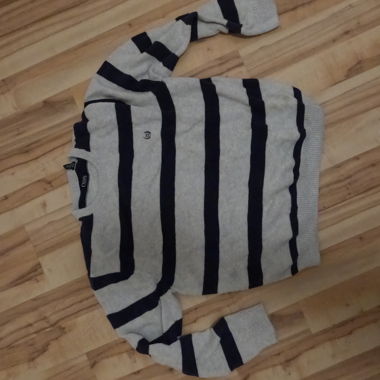 Striped CHAPS Sweater XL