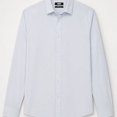 Camicia blu chiaro Slim & Stretch - Taglia L