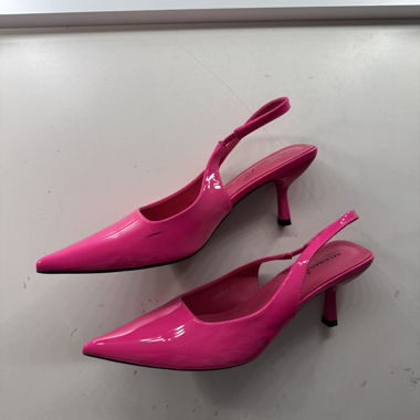 Escarpins slingback roses