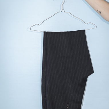 Pantaloni Uniqlo Heatech da uomo a righe sottili