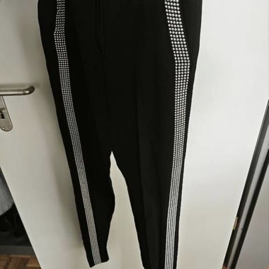 Pantalon femme Versace noir