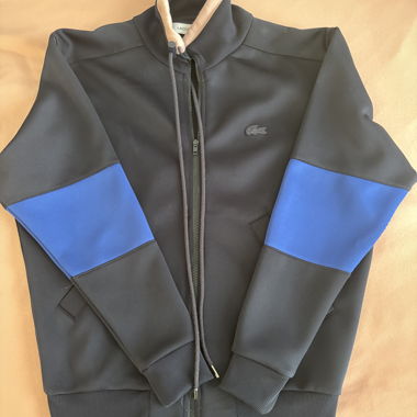 Giacca Lacoste con zip XS
