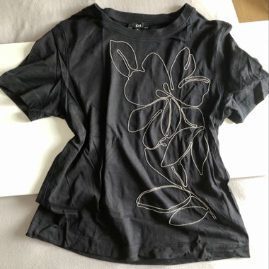 T-shirt nero C&A M