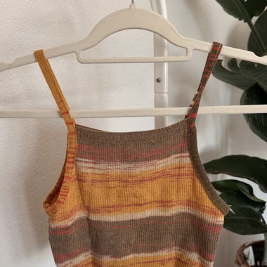 Gestreiftes Stricktop